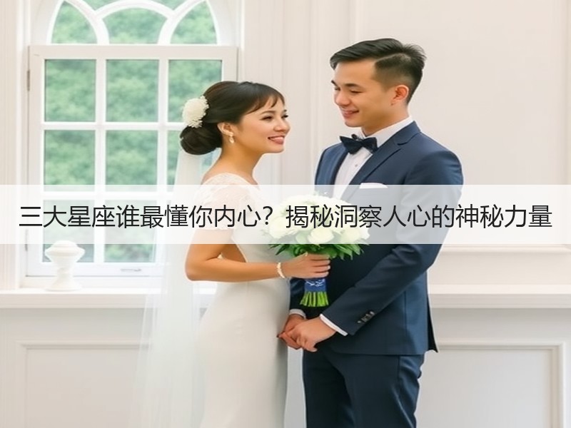 三大星座谁最懂你内心？揭秘洞察人心的神秘力量