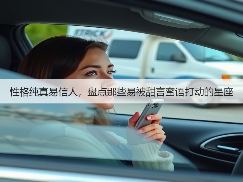 性格纯真易信人，盘点那些易被甜言蜜语打动的星座