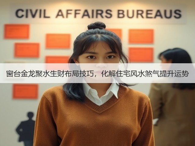 窗台金龙聚水生财布局技巧，化解住宅风水煞气提升运势(图1)