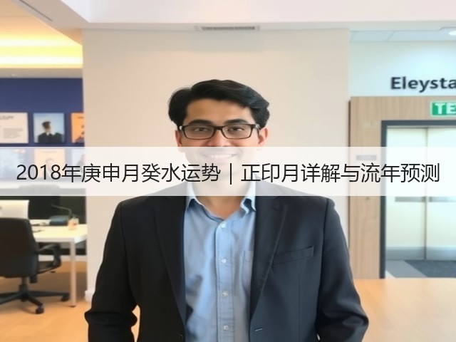 2018年庚申月癸水运势|正印月详解与流年预测(图2) 2018年庚申月癸水运势|正印月详解与流年预测(图2)