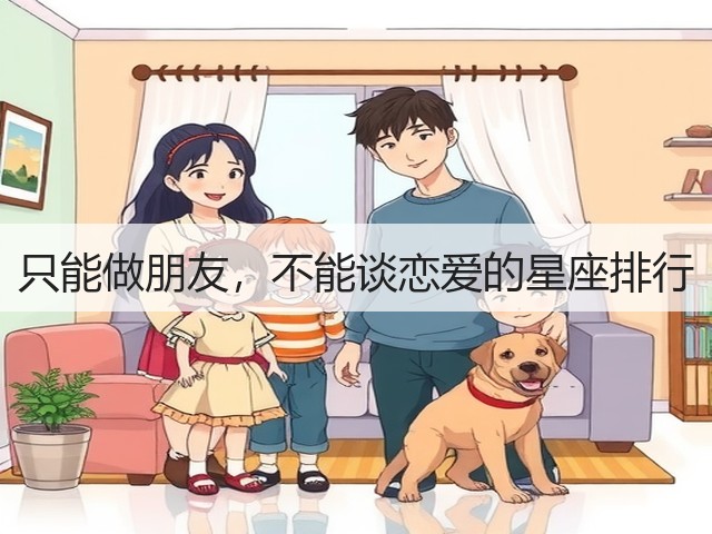 只能做朋友，不能谈恋爱的星座排行(图2)