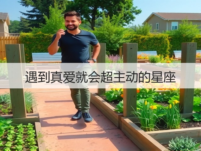 遇到真爱就会超主动的星座(图3) 遇到真爱就会超主动的星座(图3)