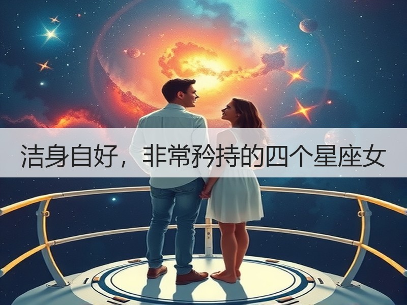 洁身自好，非常矜持的四个星座女
