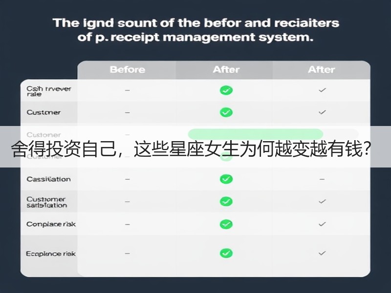 舍得投资自己，这些星座女生为何越变越有钱？