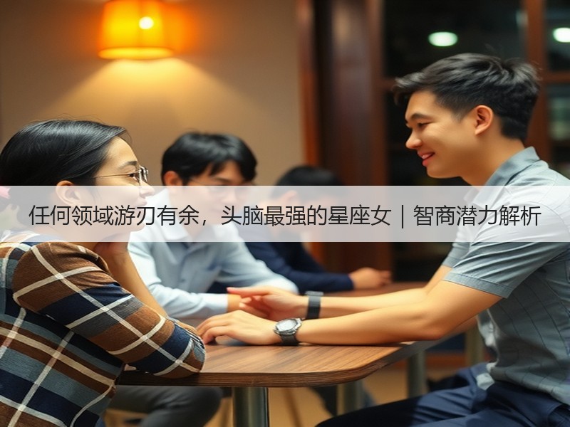 任何领域游刃有余，头脑最强的星座女｜智商潜力解析