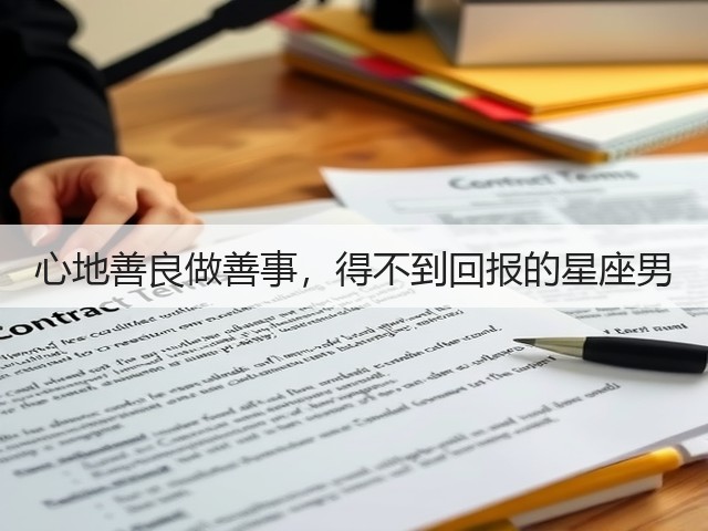 心地善良做善事,得不到回报的星座男(图3) 心地善良做善事,得不到回报的星座男(图3)