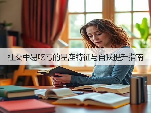 社交中易吃亏的星座特征与自我提升指南(图1)