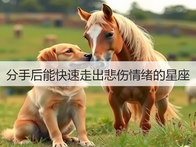 分手后能快速走出悲伤情绪的星座(图2) 分手后能快速走出悲伤情绪的星座(图2)