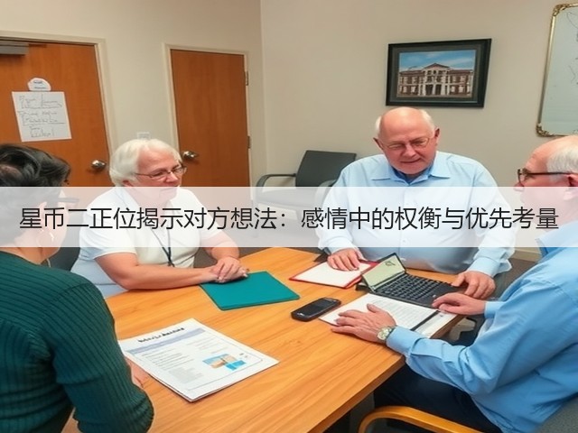 星币二正位揭示对方想法:感情中的权衡与优先考量(图2) 星币二正位揭示对方想法:感情中的权衡与优先考量(图2)