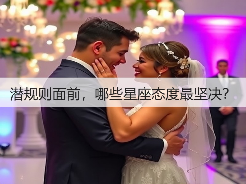 潜规则面前，哪些星座态度最坚决？