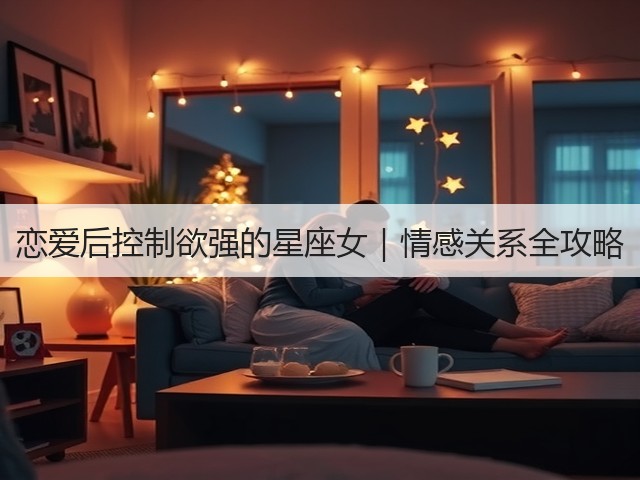 恋爱后控制欲强的星座女|情感关系全攻略(图2) 恋爱后控制欲强的星座女|情感关系全攻略(图2)