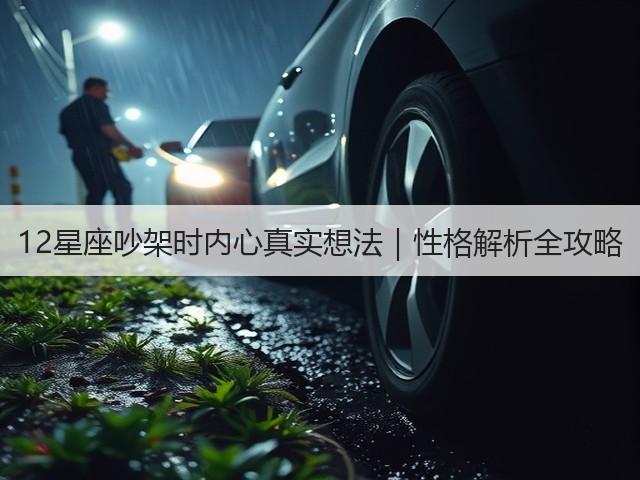 12星座吵架时内心真实想法|性格解析全攻略(图3) 12星座吵架时内心真实想法|性格解析全攻略(图3)