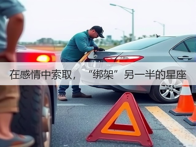 在感情中索取,“绑架”另一半的星座(图3) 在感情中索取,“绑架”另一半的星座(图3)