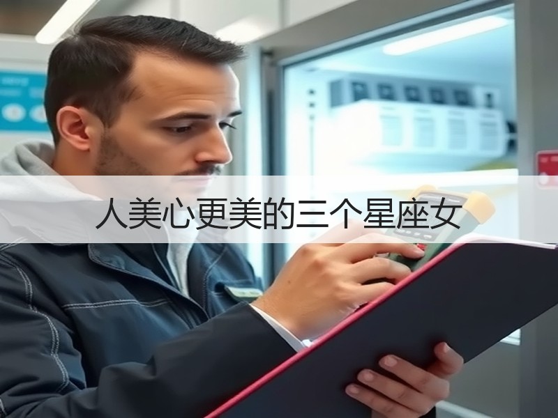 人美心更美的三个星座女