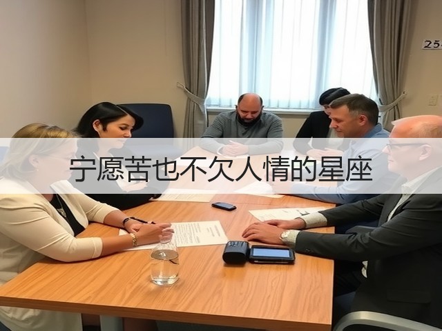宁愿苦也不欠人情的星座(图2) 宁愿苦也不欠人情的星座(图2)