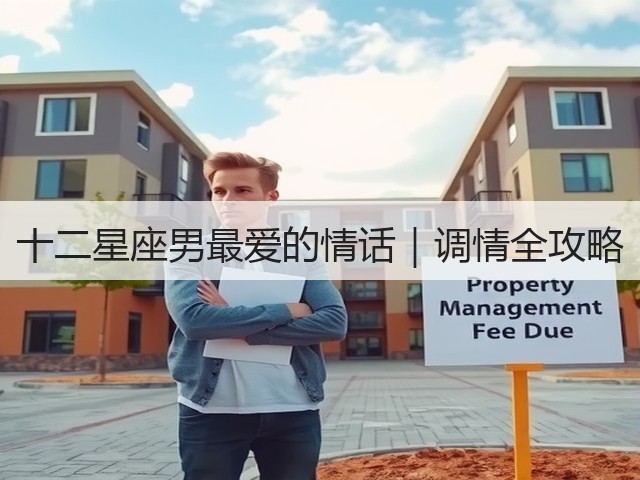 十二星座男最爱的情话|调情全攻略(图2) 十二星座男最爱的情话|调情全攻略(图2)