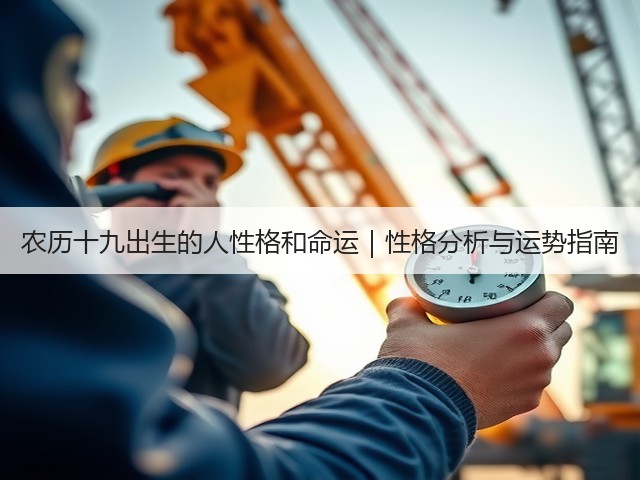 农历十九出生的人性格和命运|性格分析与运势指南(图3) 农历十九出生的人性格和命运|性格分析与运势指南(图3)