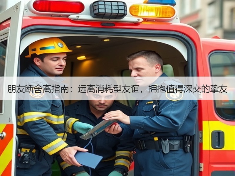 朋友断舍离指南：远离消耗型友谊，拥抱值得深交的挚友