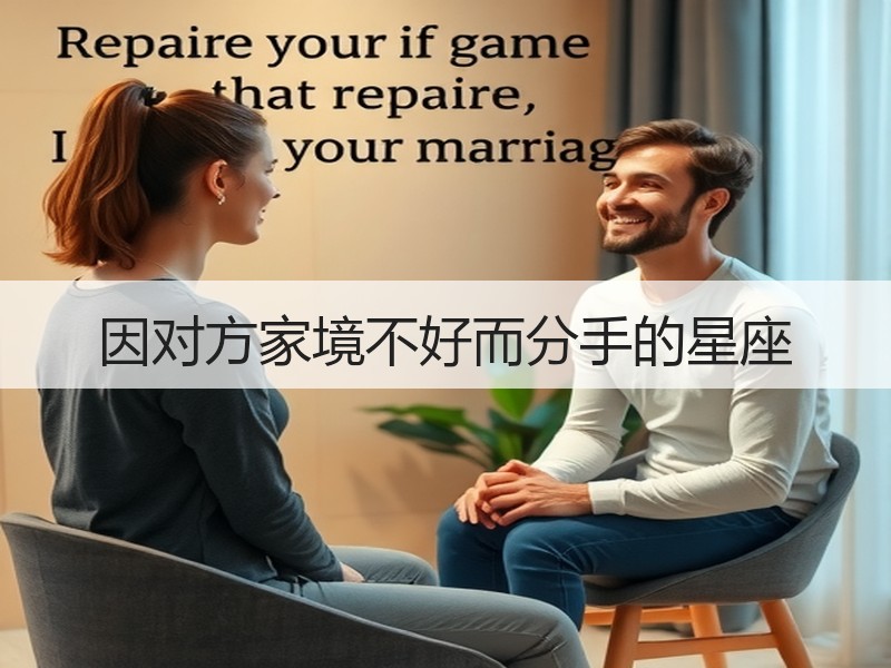因对方家境不好而分手的星座