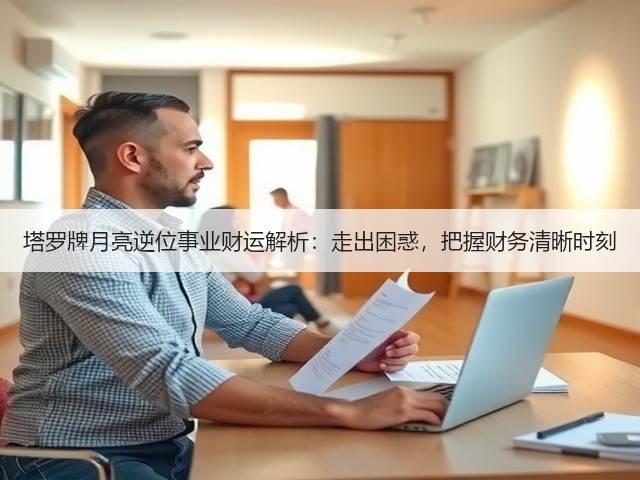 塔罗牌月亮逆位事业财运解析：走出困惑，把握财务清晰时刻(图1)
