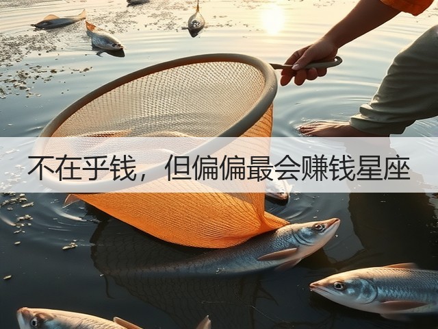 不在乎钱，但偏偏最会赚钱星座(图1)