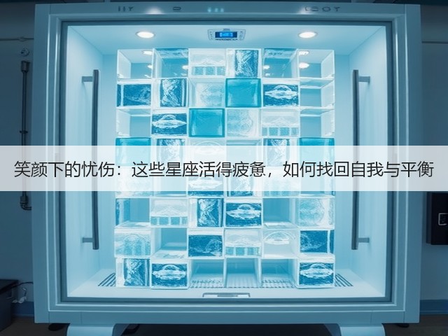 笑颜下的忧伤：这些星座活得疲惫，如何找回自我与平衡(图3)