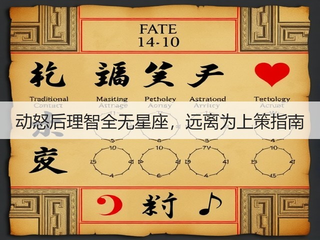 动怒后理智全无星座,远离为上策指南(图2) 动怒后理智全无星座,远离为上策指南(图2)