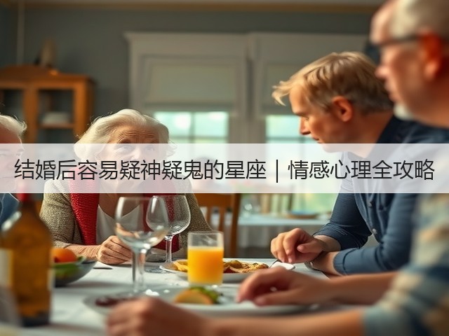 结婚后容易疑神疑鬼的星座｜情感心理全攻略(图2)