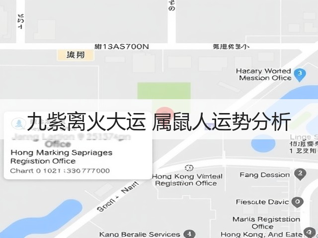 九紫离火大运 属鼠人运势分析(图1) 九紫离火大运 属鼠人运势分析(图1)