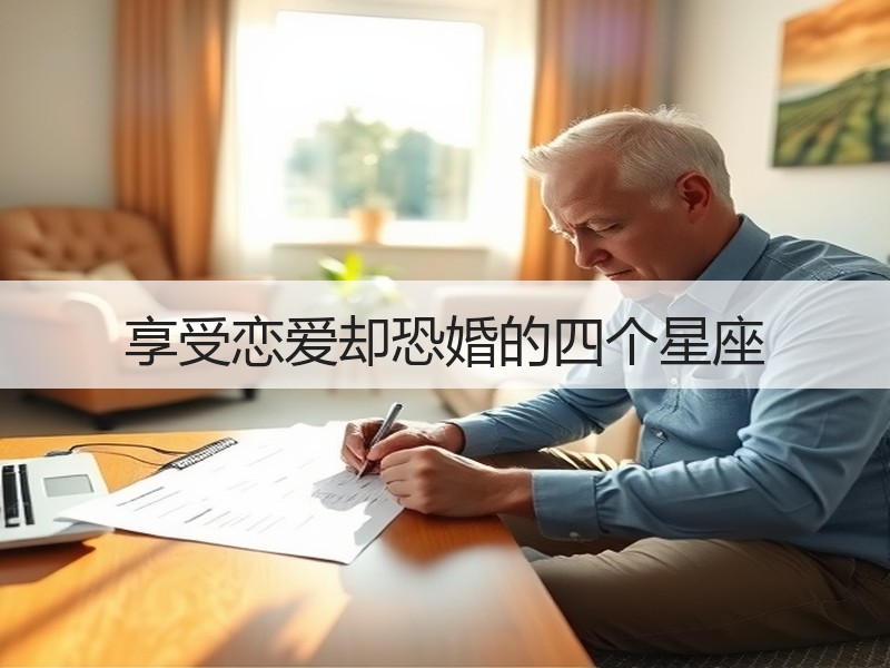 享受恋爱却恐婚的四个星座