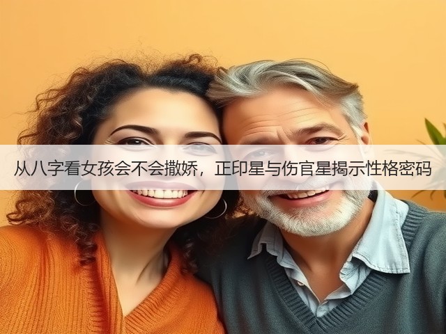 从八字看女孩会不会撒娇,正印星与伤官星揭示性格密码(图3) 从八字看女孩会不会撒娇,正印星与伤官星揭示性格密码(图3)