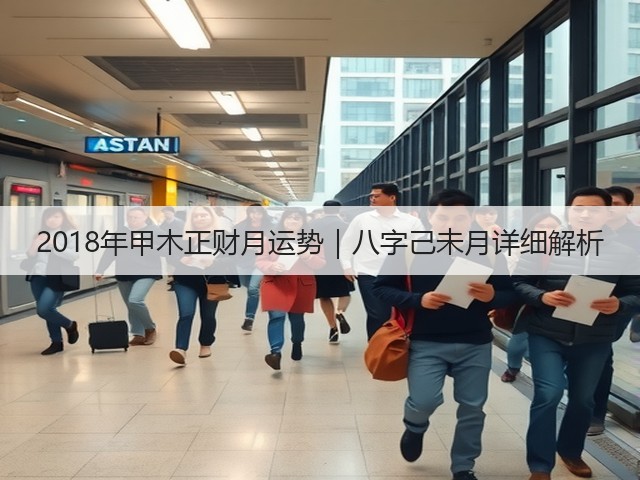2018年甲木正财月运势|八字己未月详细解析(图1) 2018年甲木正财月运势|八字己未月详细解析(图1)