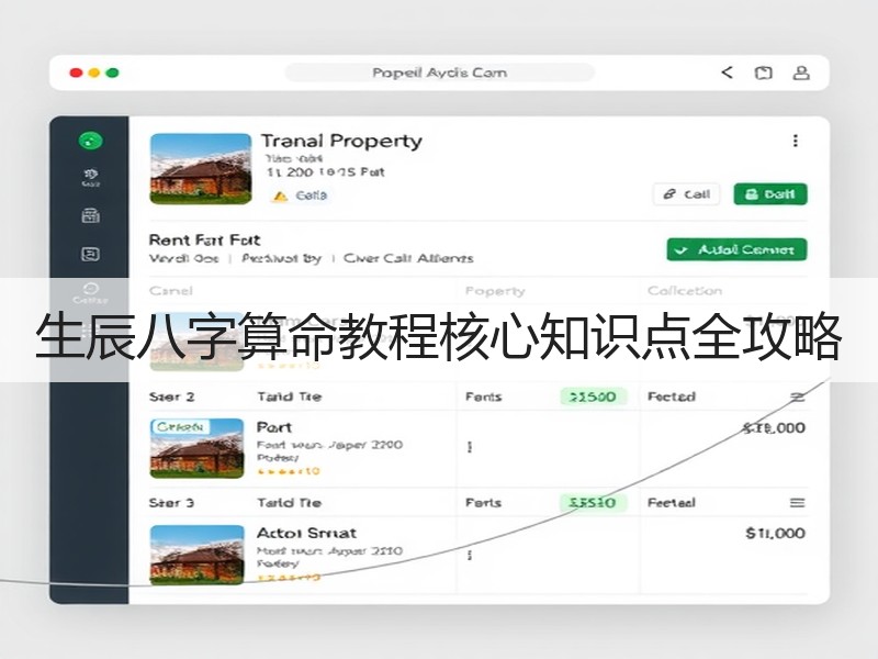 生辰八字算命教程核心知识点全攻略
