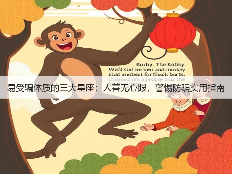 易受骗体质的三大星座：人善无心眼，警惕防骗实用指南