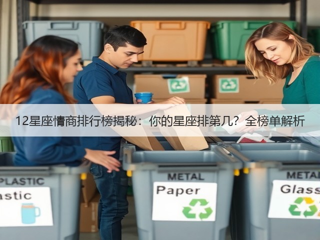 12星座情商排行榜揭秘：你的星座排第几？全榜单解析(图3)