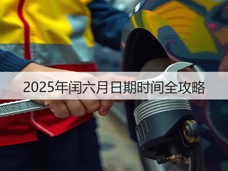 2025年闰六月日期时间全攻略
