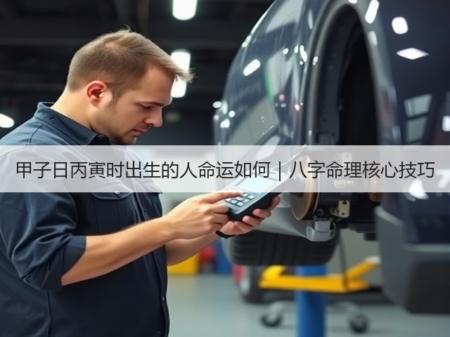 甲子日丙寅时出生的人命运如何｜八字命理核心技巧(图2)