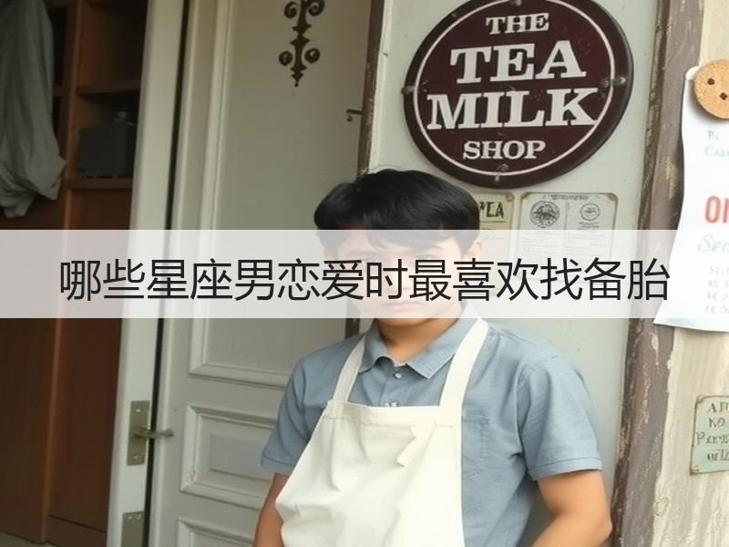 哪些星座男恋爱时最喜欢找备胎