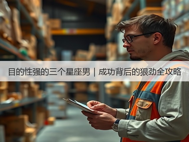 目的性强的三个星座男|成功背后的狠劲全攻略(图2) 目的性强的三个星座男|成功背后的狠劲全攻略(图2)