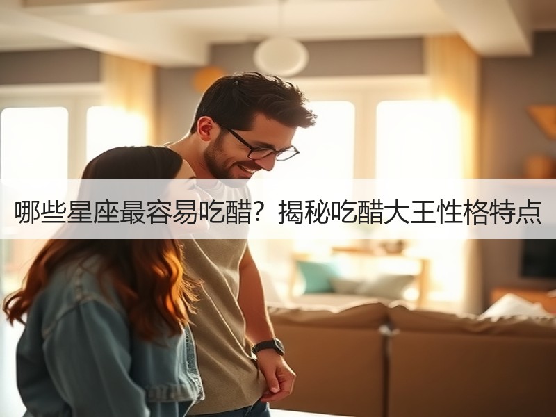 哪些星座最容易吃醋？揭秘吃醋大王性格特点