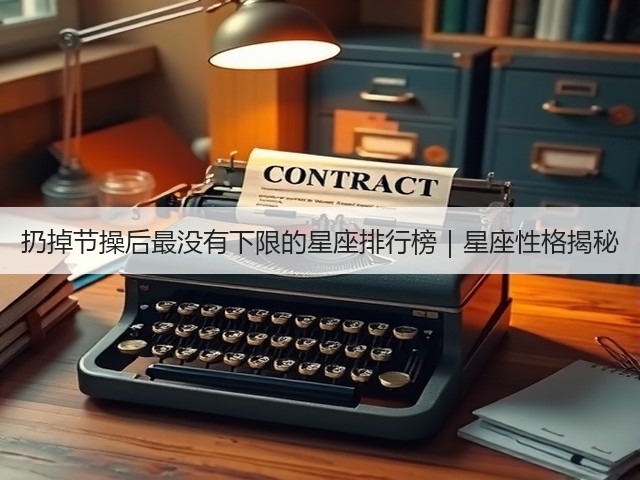 扔掉节操后最没有下限的星座排行榜|星座性格揭秘(图3) 扔掉节操后最没有下限的星座排行榜|星座性格揭秘(图3)
