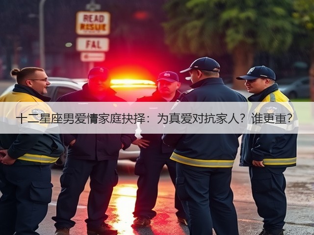 十二星座男爱情家庭抉择：为真爱对抗家人？谁更重？(图2)