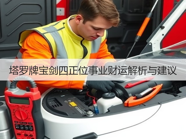 塔罗牌宝剑四正位事业财运解析与建议(图1)