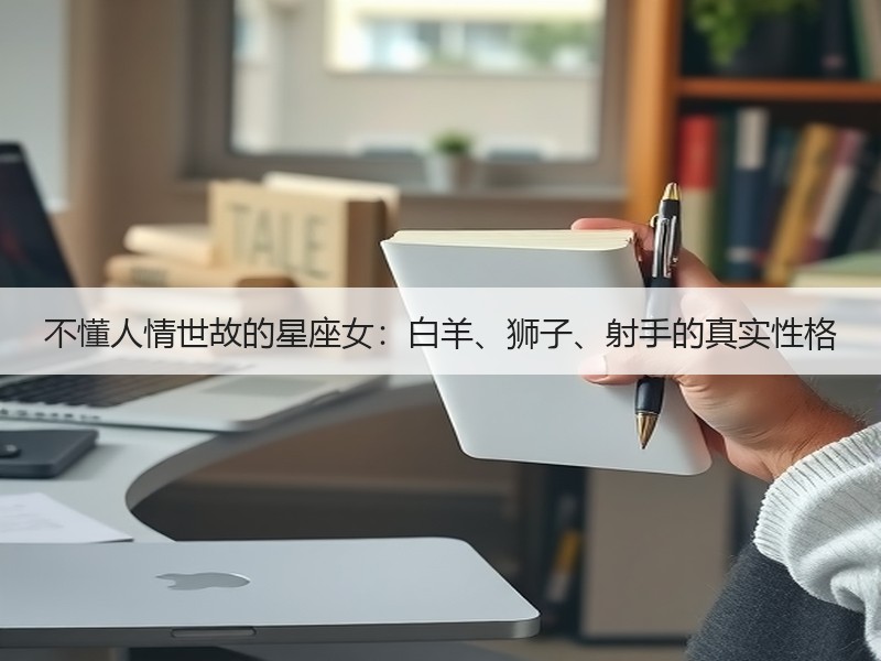 不懂人情世故的星座女：白羊、狮子、射手的真实性格