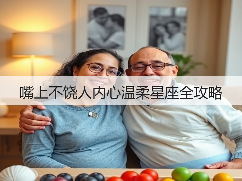 嘴上不饶人内心温柔星座全攻略