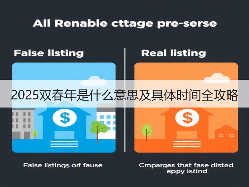 2025双春年是什么意思及具体时间全攻略