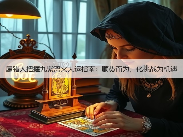 属猪人把握九紫离火大运指南：顺势而为，化挑战为机遇(图2)
