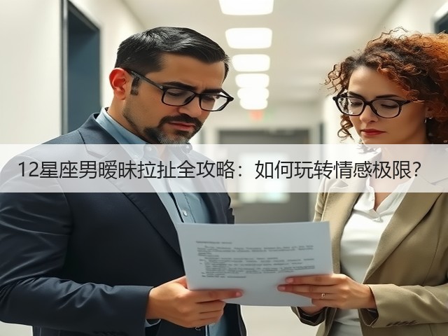 12星座男暧昧拉扯全攻略：如何玩转情感极限？(图1)