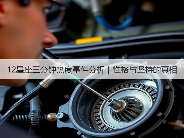 12星座三分钟热度事件分析|性格与坚持的真相(图3) 12星座三分钟热度事件分析|性格与坚持的真相(图3)