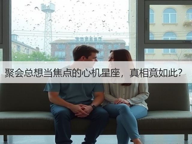 聚会总想当焦点的心机星座,真相竟如此?(图1) 聚会总想当焦点的心机星座,真相竟如此?(图1)